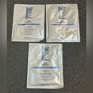 Aloxxi Blue Lightener Bleach Packets 1oz New